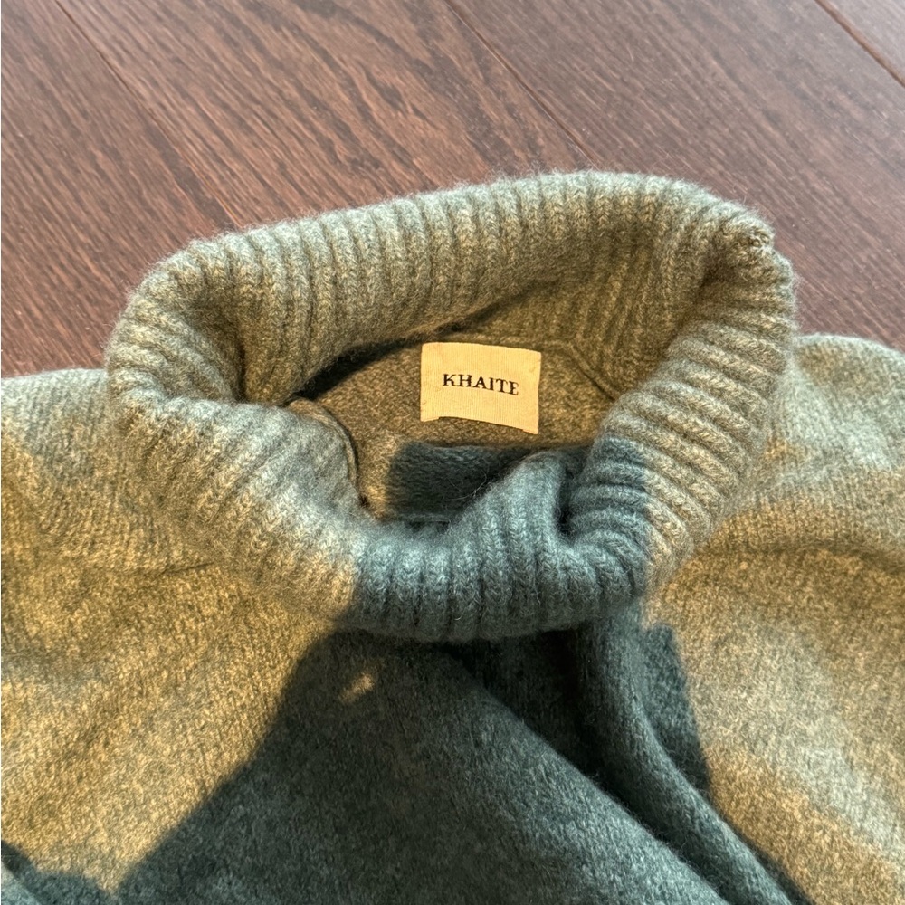 KHAITE Sage Green Knitwear